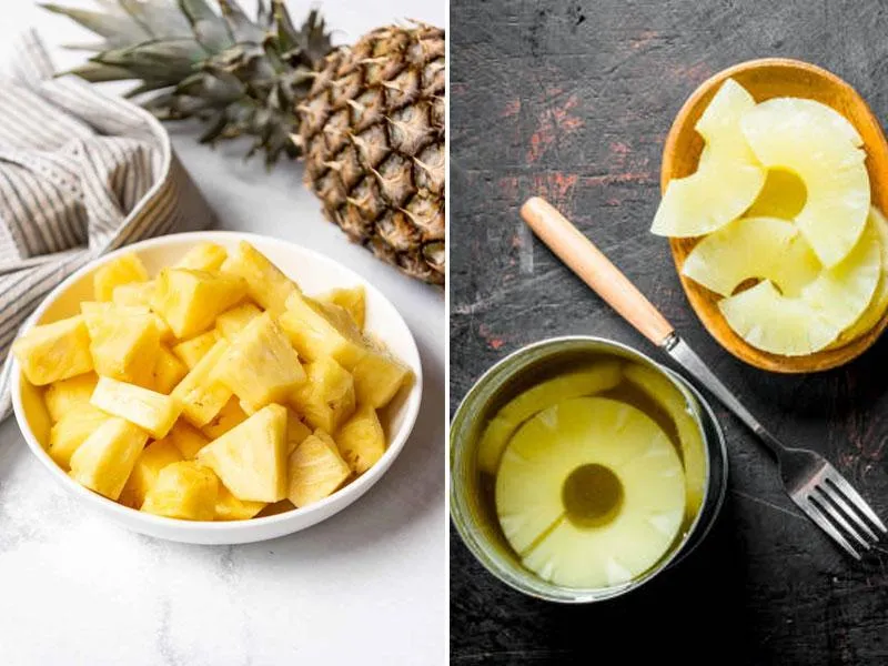 Frozen or canned? Choose the format that fits your needs