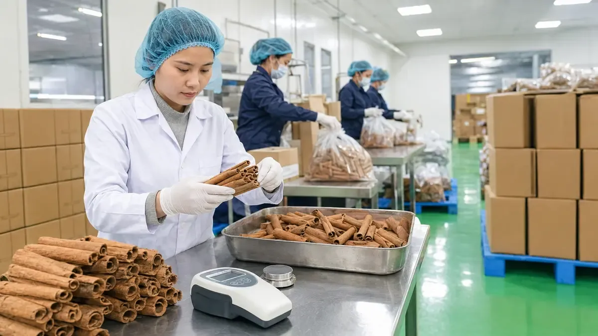 Quality control and export preparation