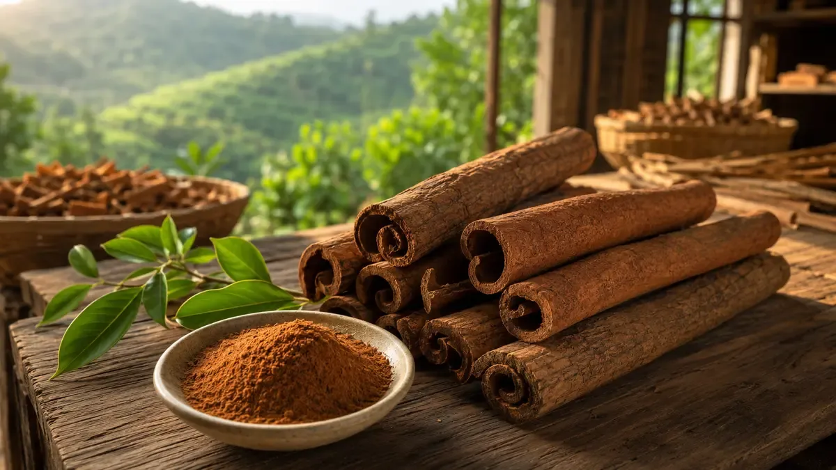Vietnamese Saigon cinnamon: bold cassia from Vietnam